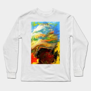 Abstraction game color Long Sleeve T-Shirt